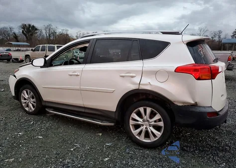 2014 Toyota Rav4 Limited from USA, damaged, VIN 2T3YFREV8EW115877